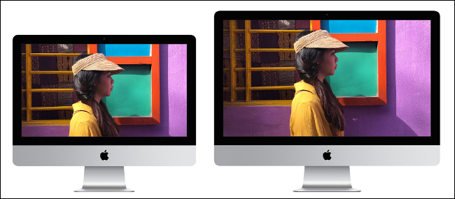 Фото iMac в двух конфигурациях — 21,5