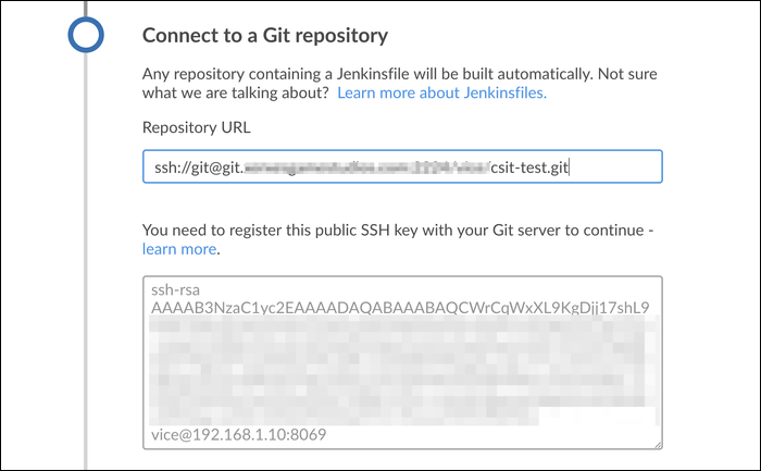 Конфигурация Git в Jenkins — добавление ключа