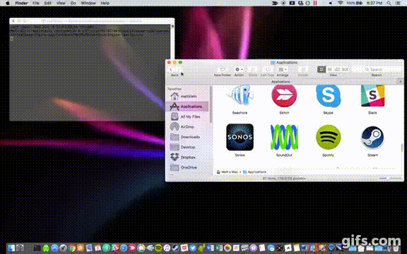 Анимированная заставка как рабочий стол