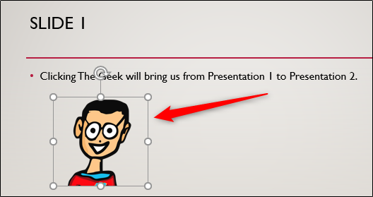 Select The Geek to insert a hyperlink