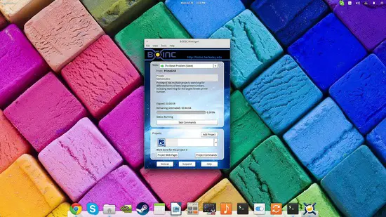 Настройки BOINC — подключение к проекту и обновления задач