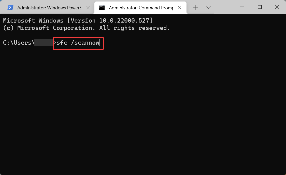 Запуск SFC для проверки системных файлов