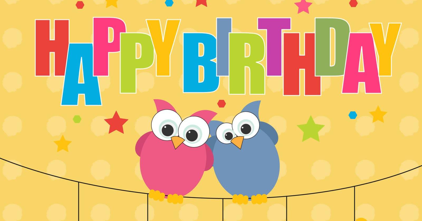 Открытая электронная открытка на экране устройства с декоративными элементами