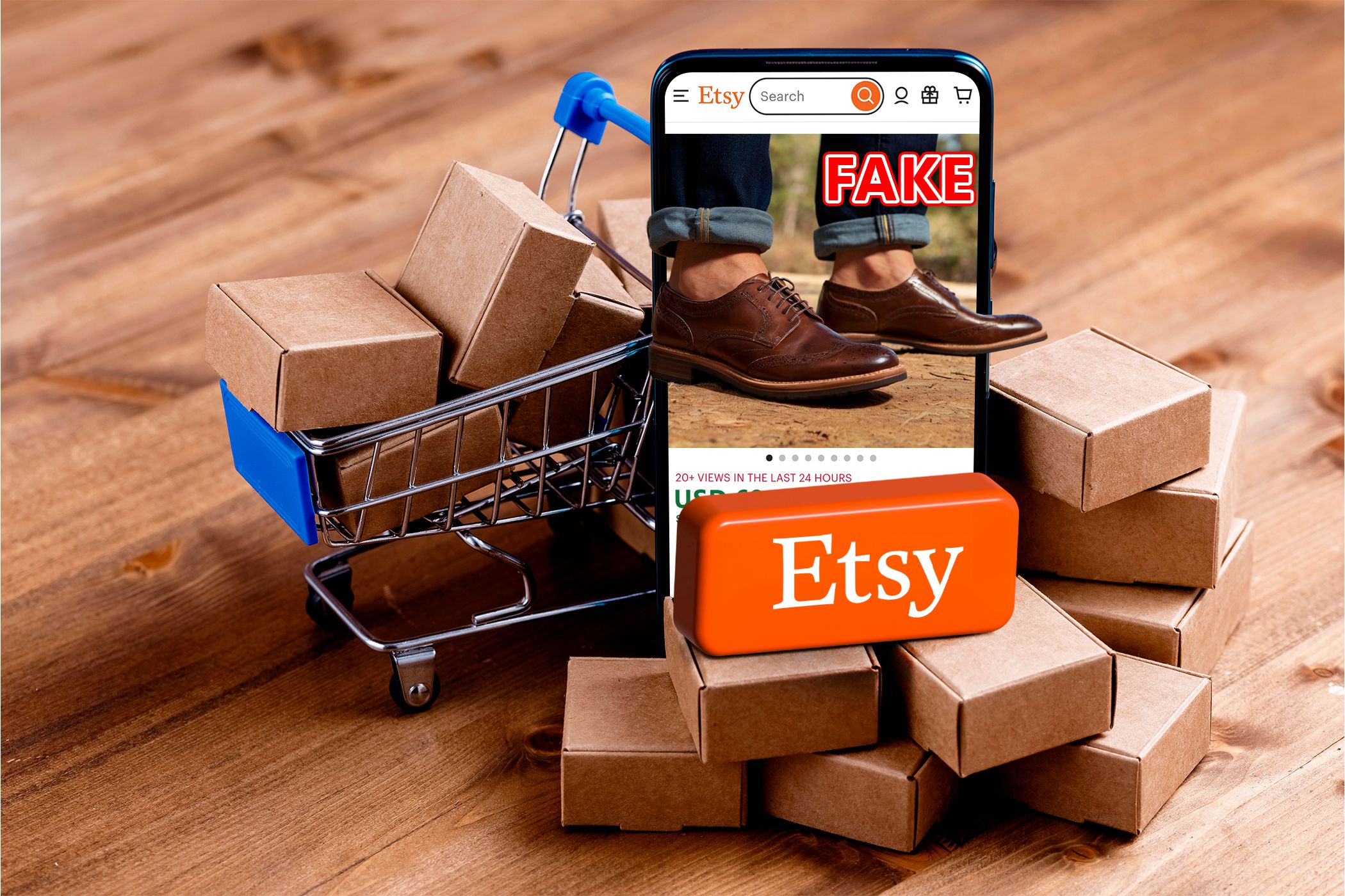 Как распознать ИИ‑изображения на Etsy