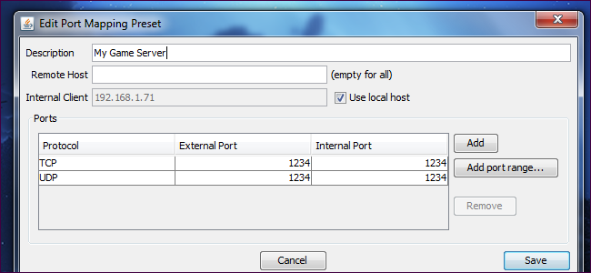 Быстро открыть порты на роутере из приложения