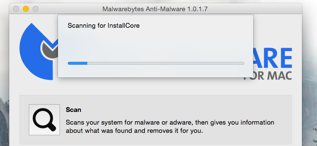 Malwarebytes для Mac — сканирование и очистка