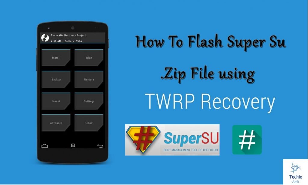 Instalación de root usando TWRP