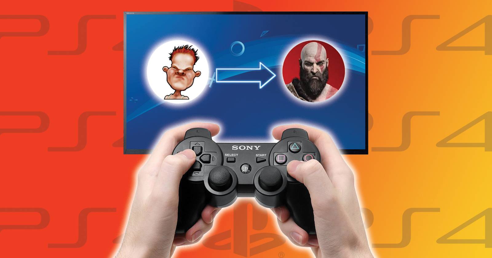 Как изменить фото профиля PS4