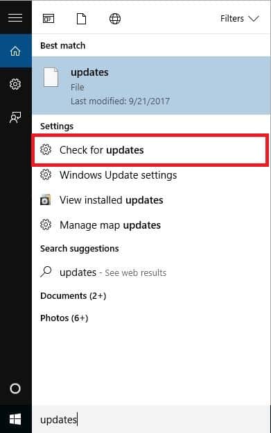 check for updates emails won't sync