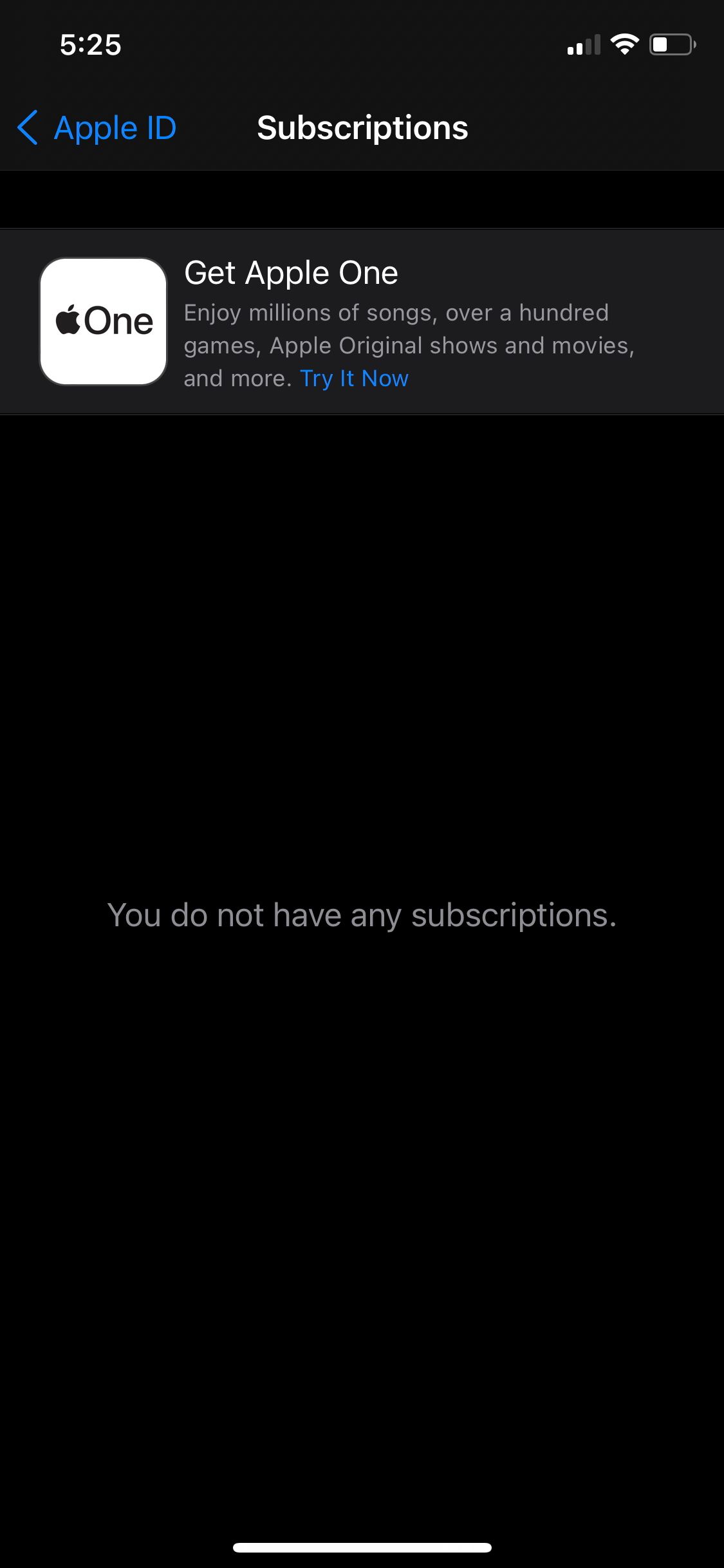 Управление подписками в iOS