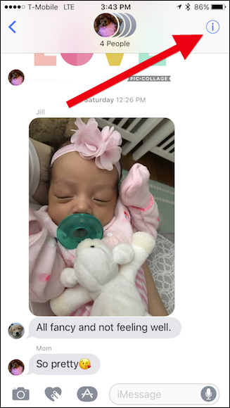 Переименование групп iMessage на iPhone и macOS