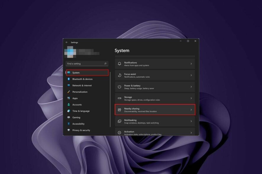 Nearby Sharing не работает в Windows 11 — устранение причин