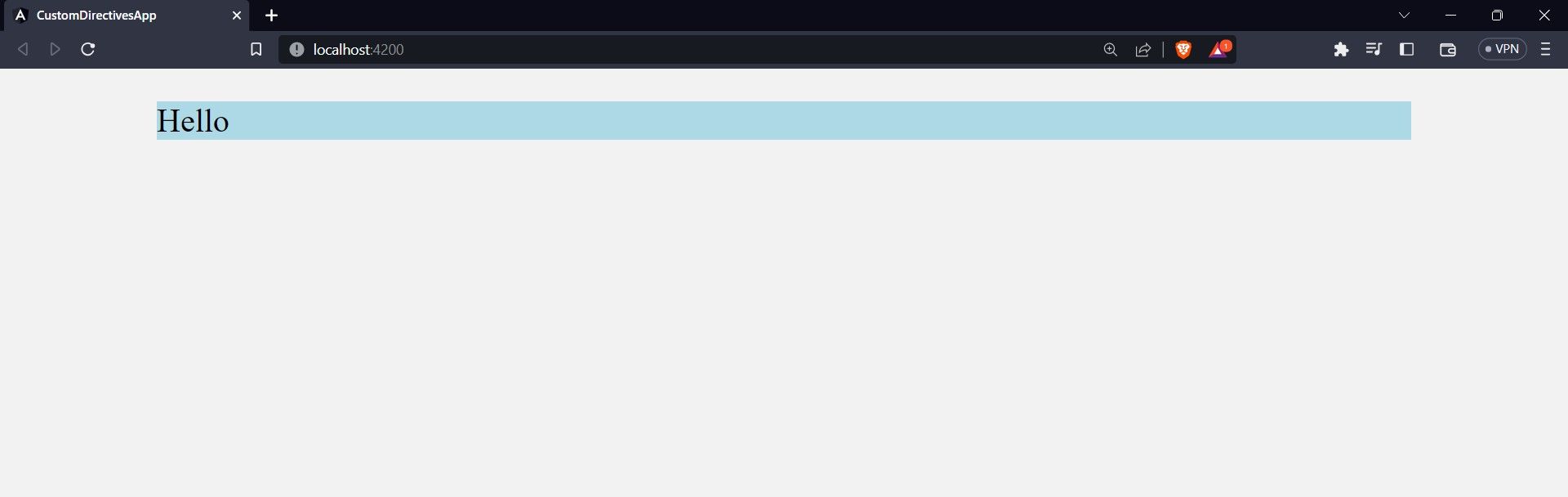 Скриншот интерфейса приложения custom-directives-app
