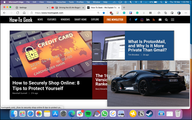 Плавающее окно Картинка в картинке