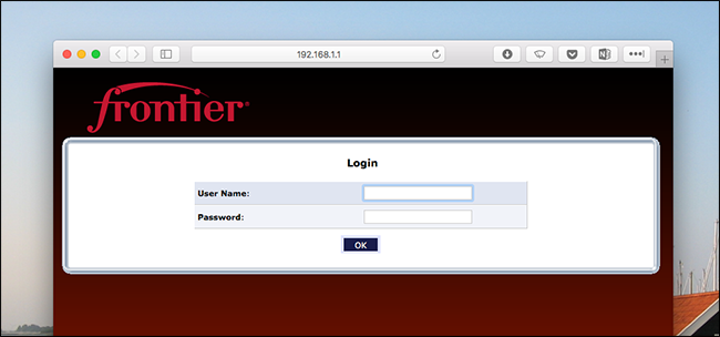 router-admin-page