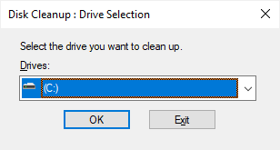Выберите раздел с установленной ОС Windows