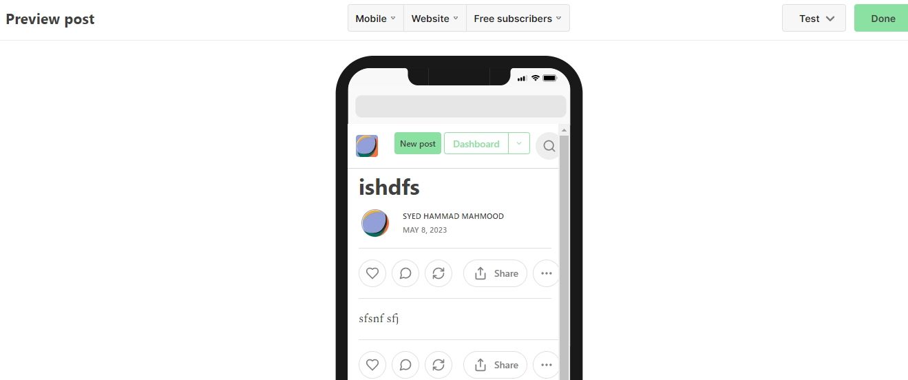 скриншот предпросмотра поста Substack