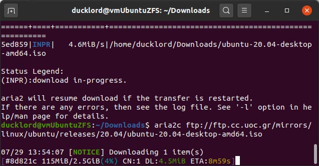 Возобновление загрузки с FTP после HTTPS