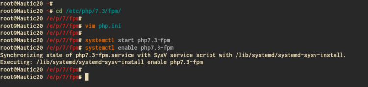 Запуск PHP-FPM