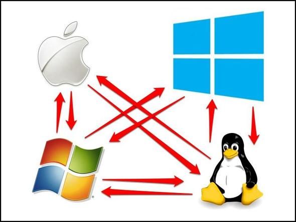 Новый ноутбук на столе крупным планом