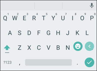 Клавиатура Android: доступ к эмодзи через долгое нажатие