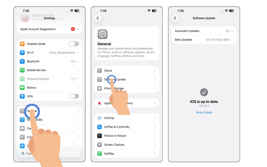 Устранение ошибок iOS 26 — батарея, сеть и производительность