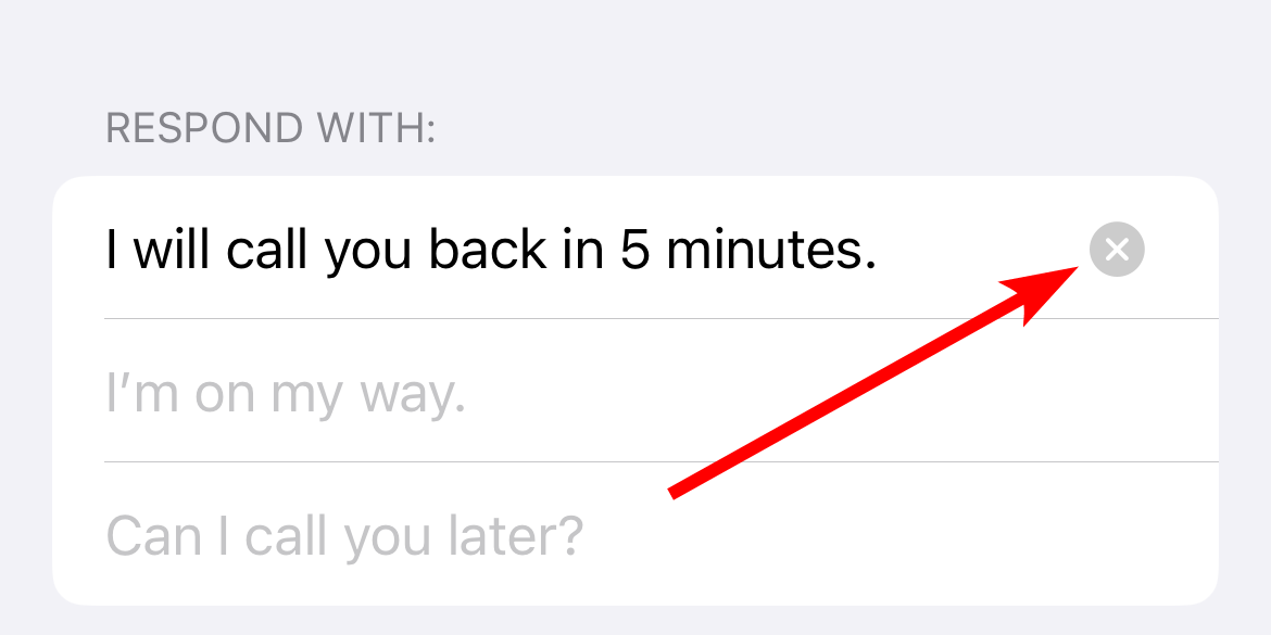 Удаление пользовательского варианта ответа кнопкой с крестиком.