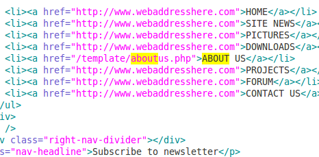 Выделение блока на странице для управления через CMS