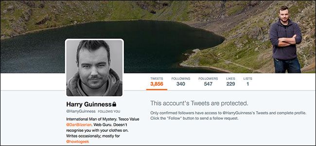 Как сделать аккаунт Twitter приватным