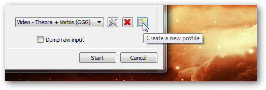 Кнопка редактирования профиля для создания нового