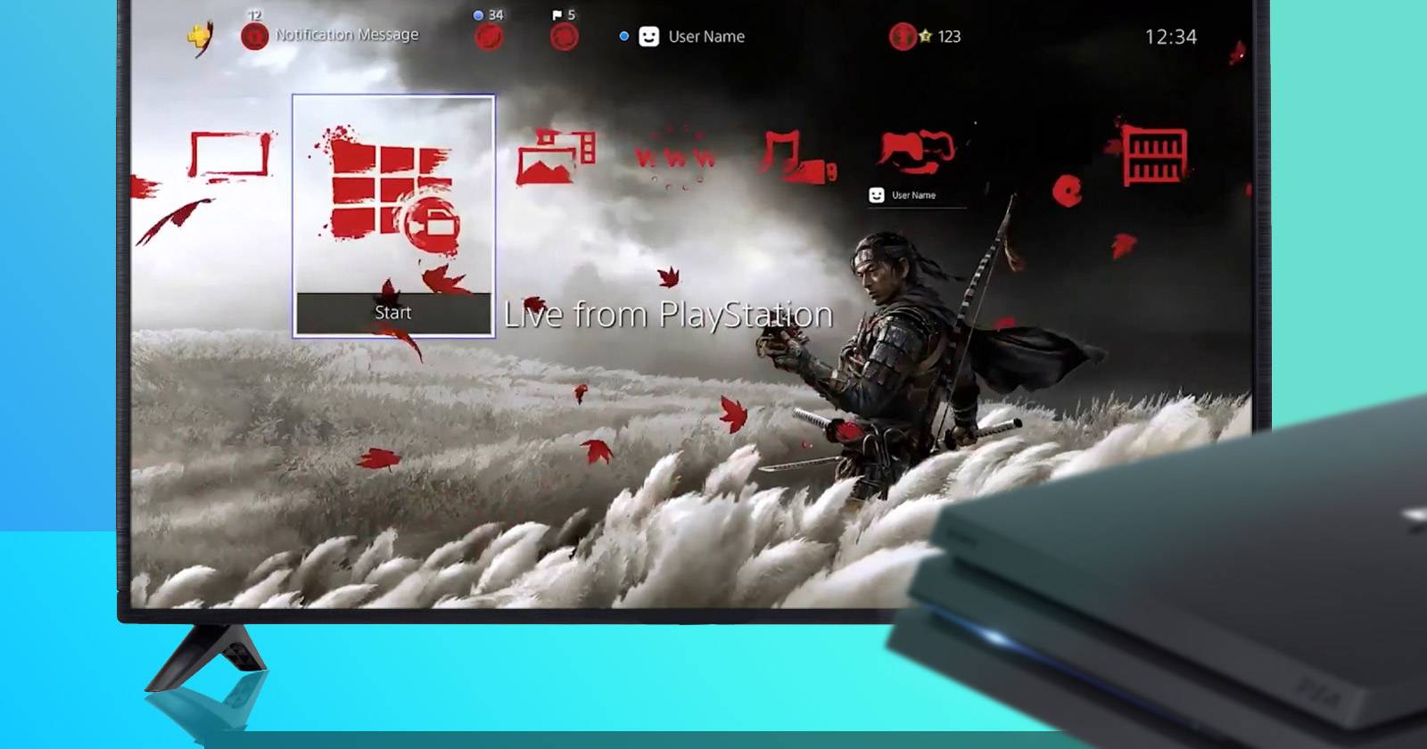 Как сменить тему на PS4 — установка и советы