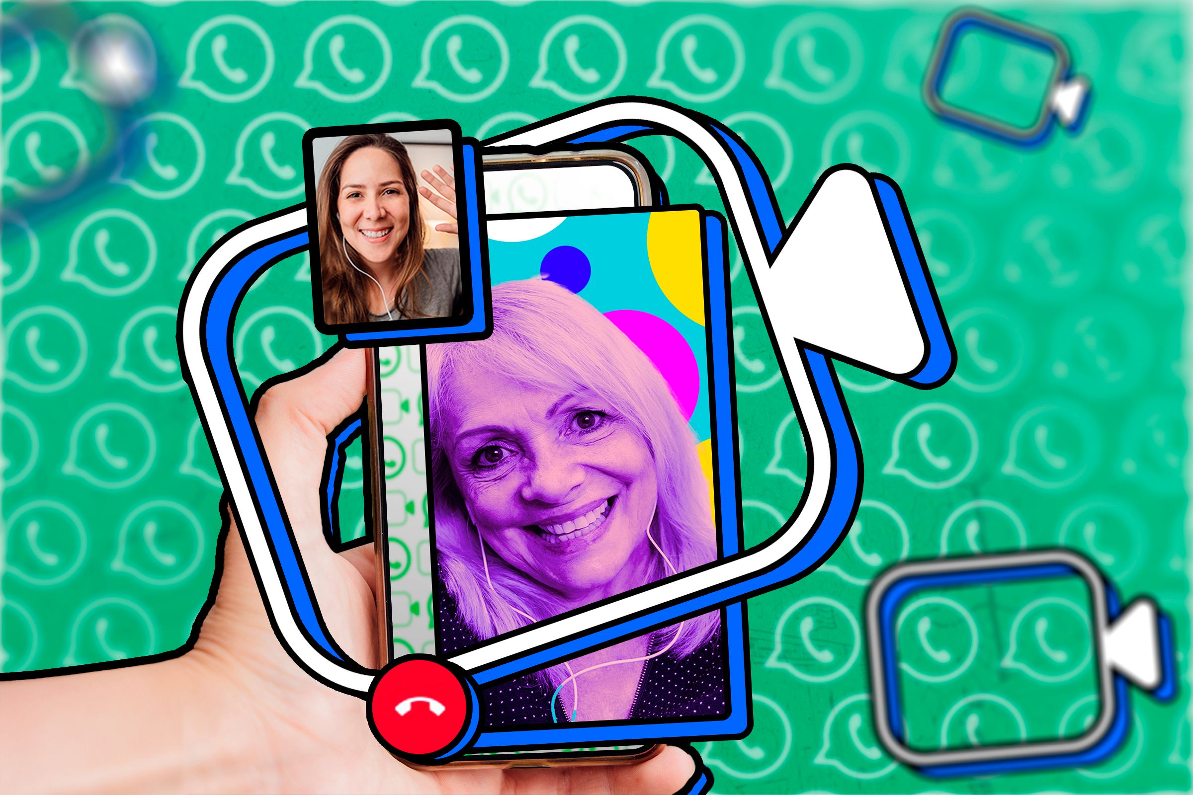 Групповые звонки в WhatsApp: голос и видео