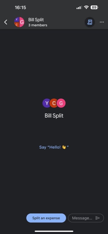 функция разделения расхода в google pay