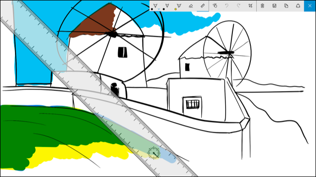 Sketchpad: инструменты рисования и виртуальная линейка