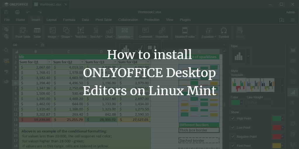 Установка ONLYOFFICE на Linux Mint