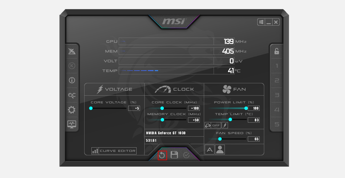 Обзор MSI Afterburner