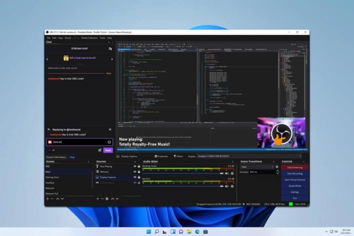 Как записывать только звук игры в OBS