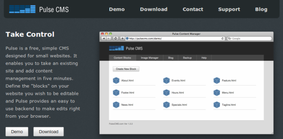 Шаблон в CMS: Pulse CMS за несколько шагов