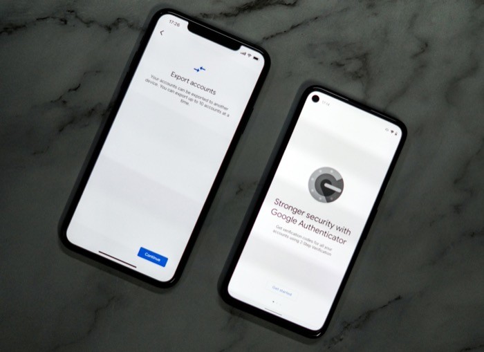 Перенос аккаунтов Google Authenticator на новый телефон