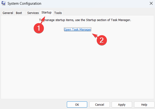 Отключение автозагрузки сторонних приложений