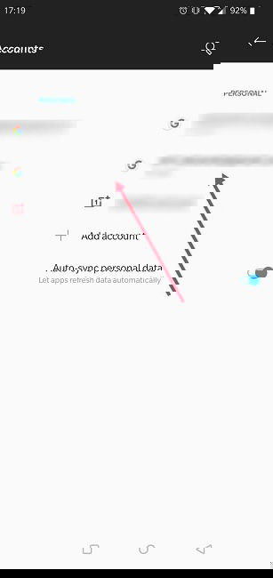 Выбор Google при добавлении аккаунта в Gmail