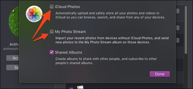 Фотографии в iCloud