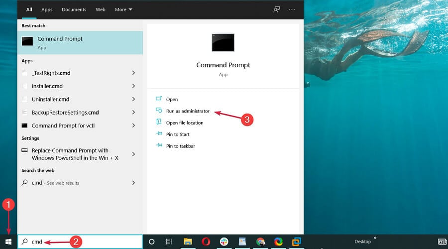 Запуск командной строки от имени администратора