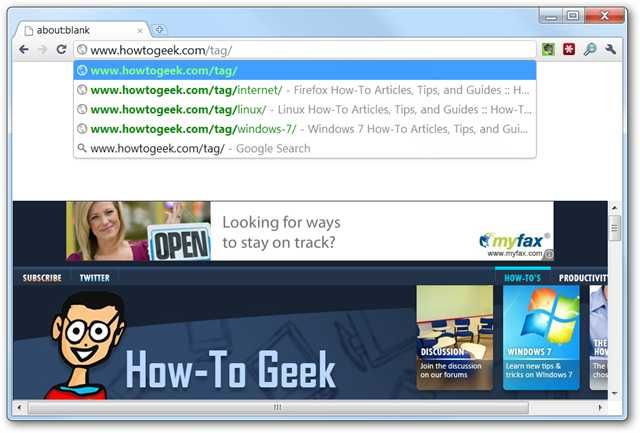 Навигация по списку результатов с мгновенной загрузкой