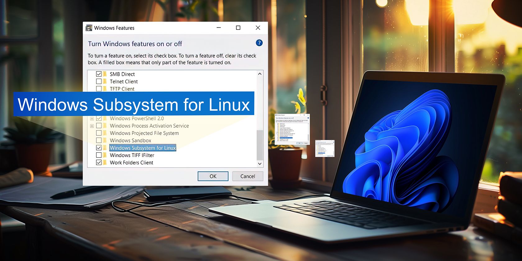 Включение WSL на Windows: WSL1 или WSL2