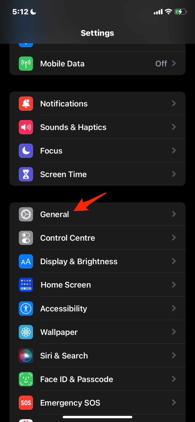 Основные настройки iPhone