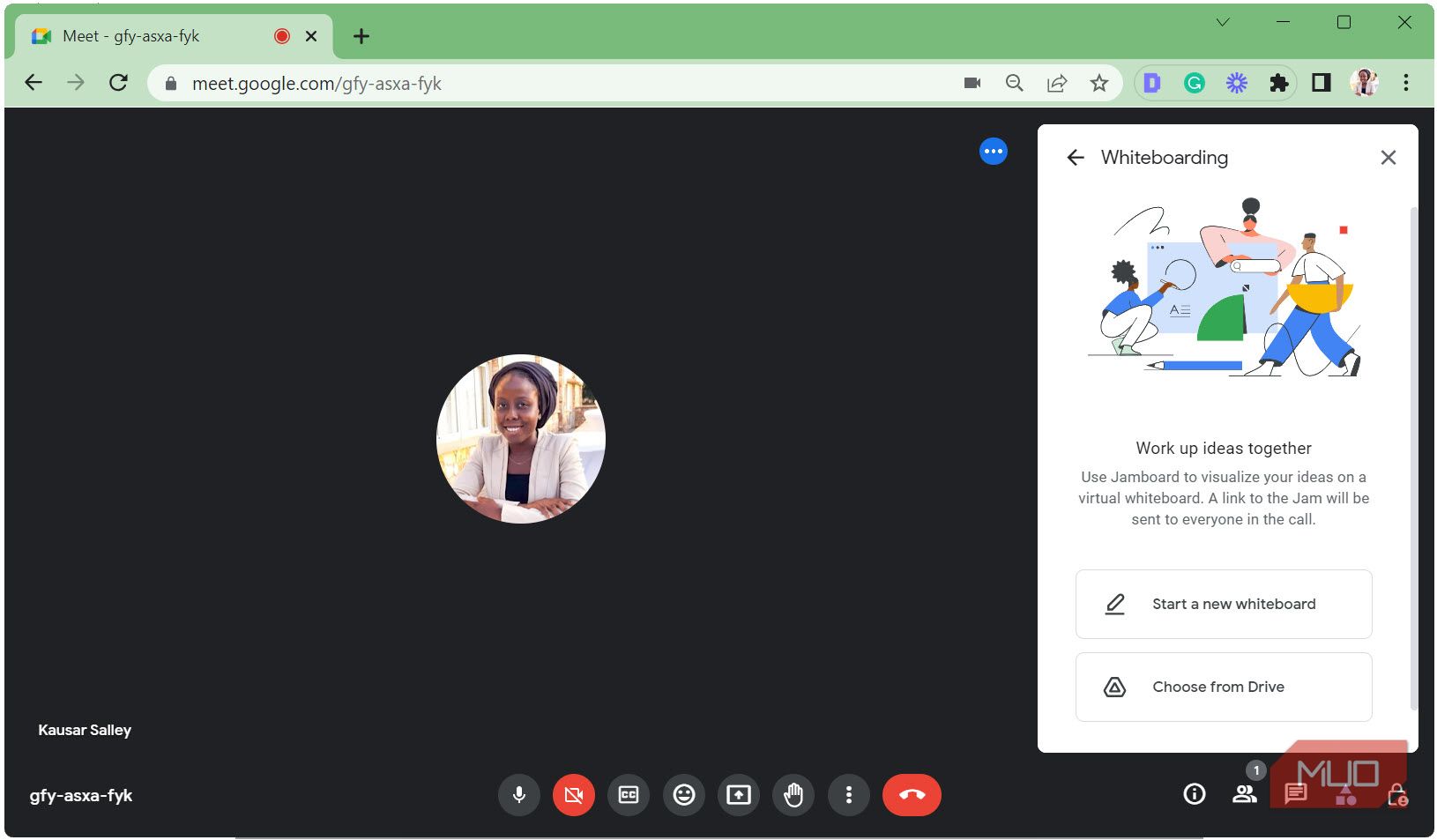 Выберите Запустить новую доску или Выбрать из Диска
