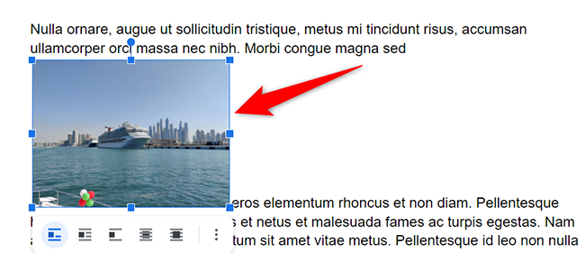 Перетащите изображение мышью в нужное место.