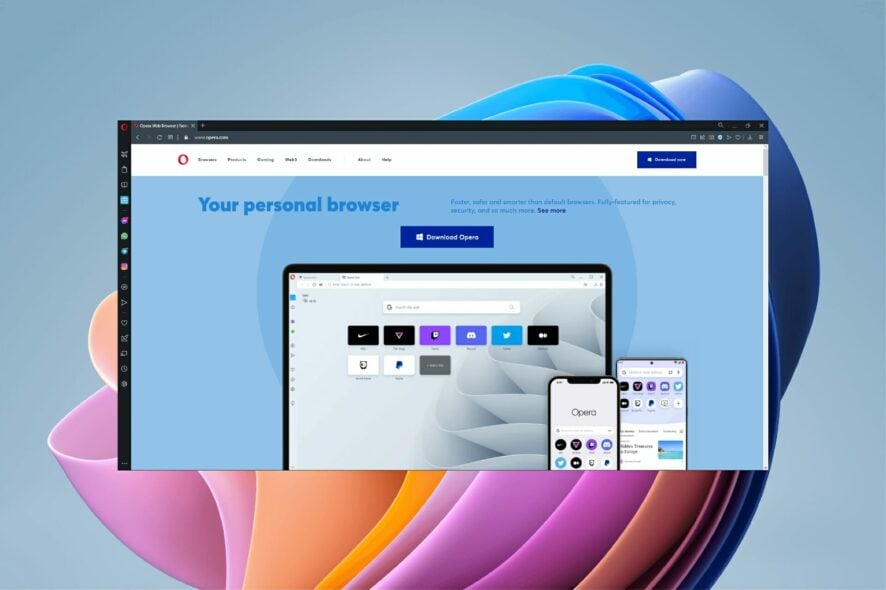 Переустановка Opera без потери данных