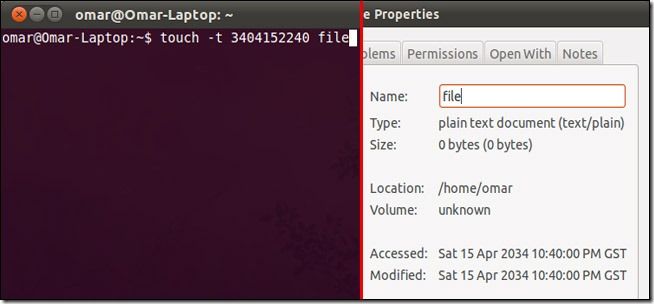Команда touch: метки времени и пустые файлы